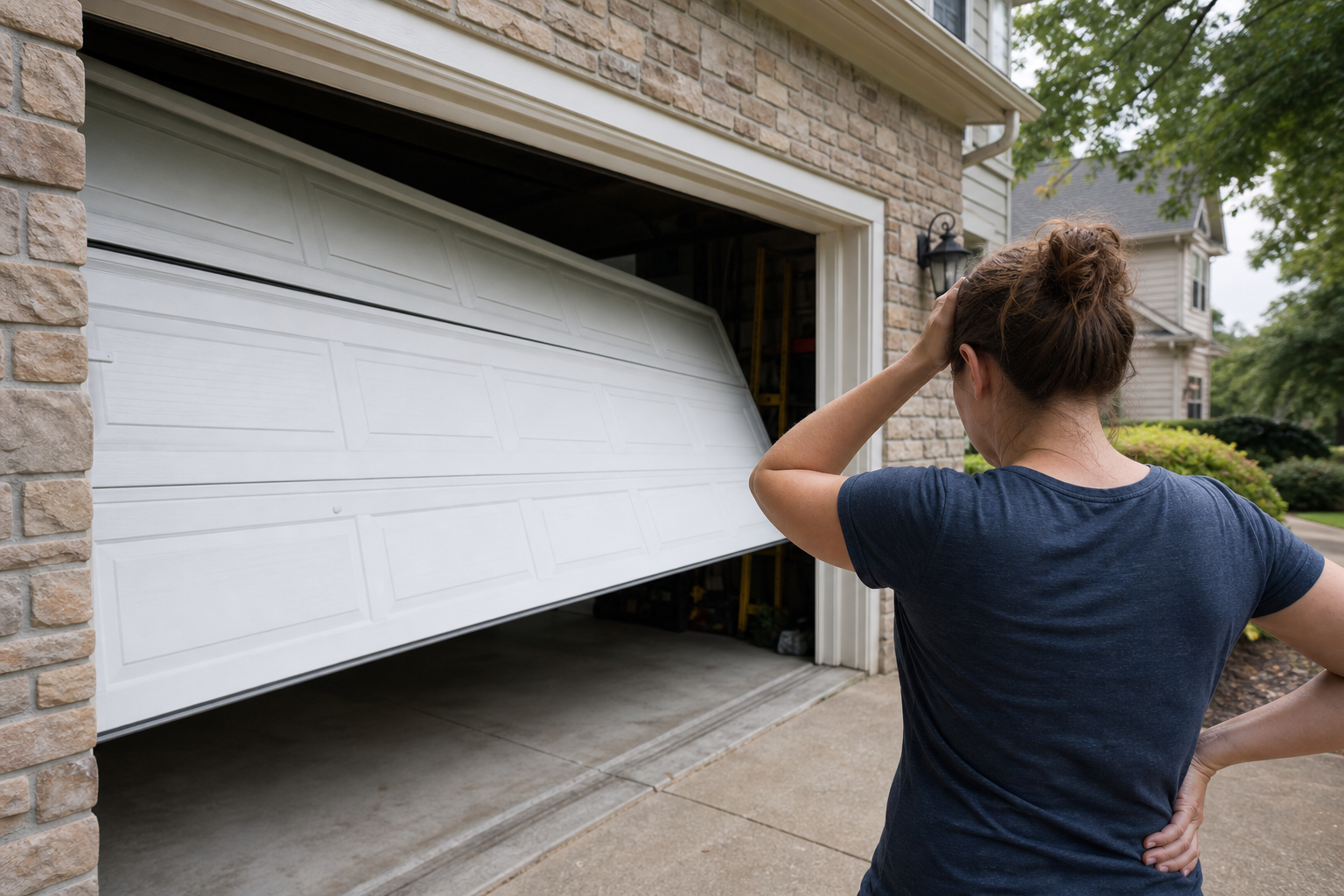 Emergency Garage Door Repair Near Me: What Atlanta Homeowners Should Do First